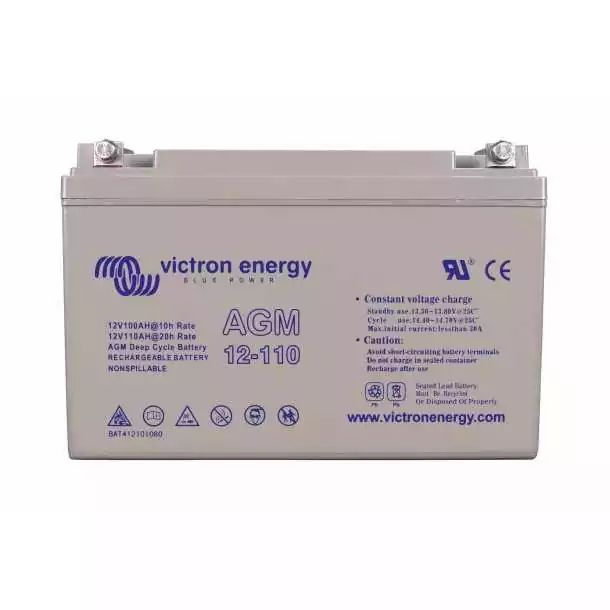 Batterie AGM Deep cycle 12V 110Ah sans entretient
