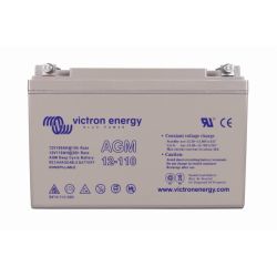 Batterie AGM Deep cycle 12V 110Ah sans entretient