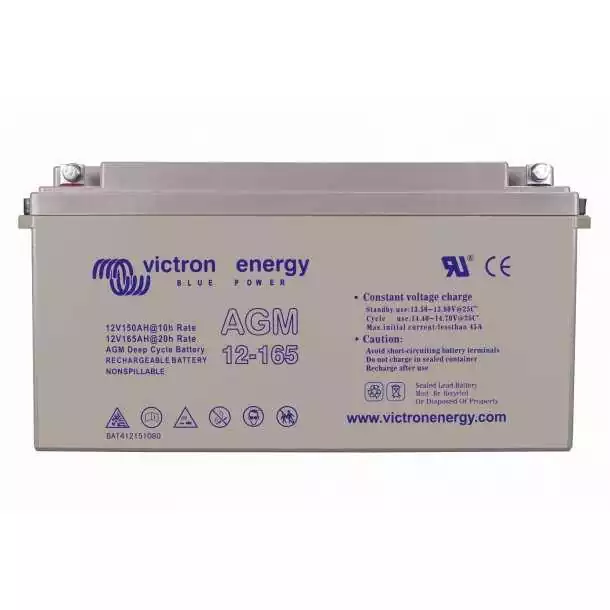 Batterie AGM Deep cycle 12V 165Ah sans entretien