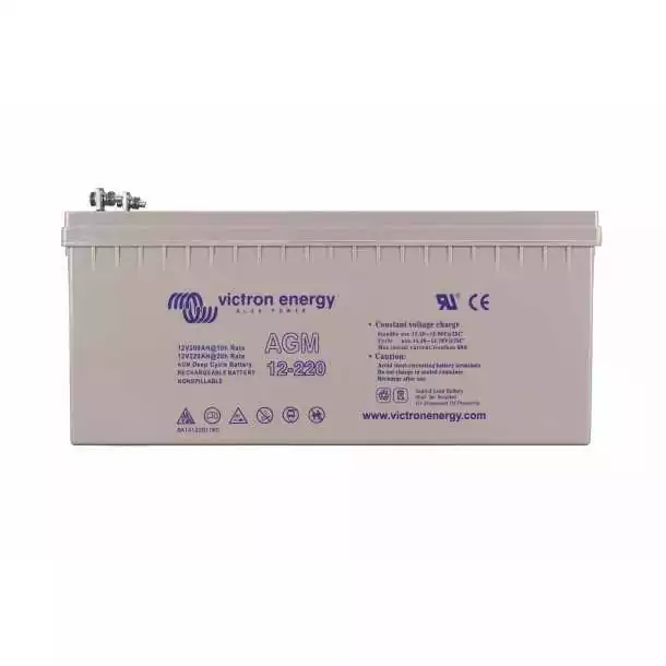 Batterie AGM Deep cycle 12V 220Ah sans entretient
