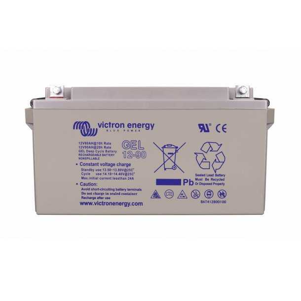 Batterie Victron GEL Deep cycle 12V 90Ah 350 x 167 x 183mm