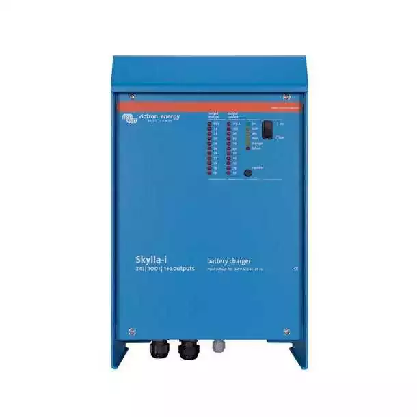 Chargeur de batteries Skylla I 24V 100A 2 sorties moderne et puissant
