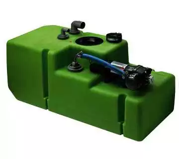 Systeme COMFORT complet 24V réservoir à eau potable 61 Litres avec pompe 13,5 L/min Systeme COMFORT complet 24V réservoir à eau potable 61 Litres avec pompe 13,5 L/min