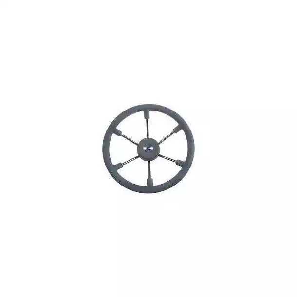 Volants inox gainage gris diamètre 360 mm