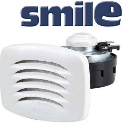 Avertisseur électrique à encaster Smile SM1 blanc 12V