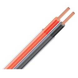 Câble électrique Radaflex 2x10mm² cristal vendu par 50m