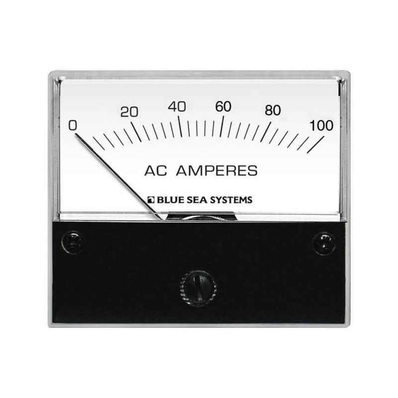 Ampèremètre AC 0-100A avec TI