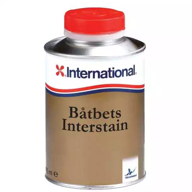 Teinte acajou Interstain 0.375L restaurer le bois décoloré