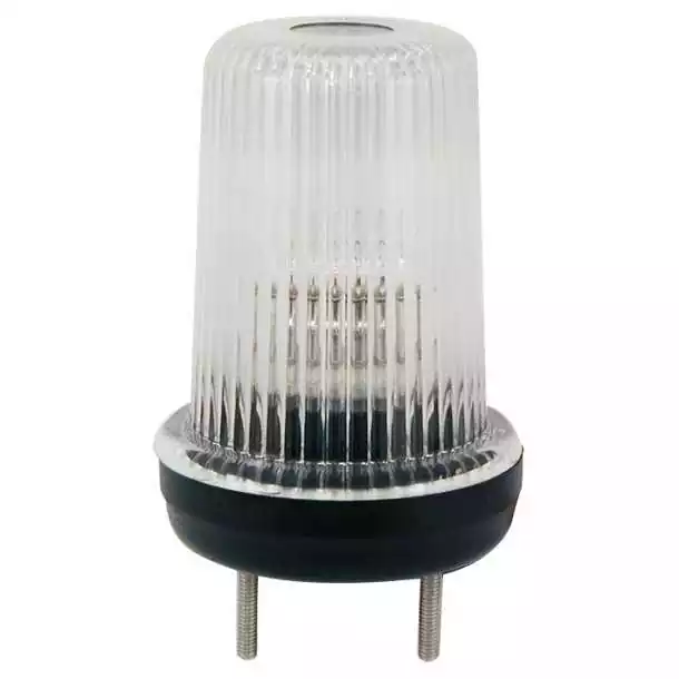 Feu de navigation 86mm noir - blanc 360° étanche + 2 vis