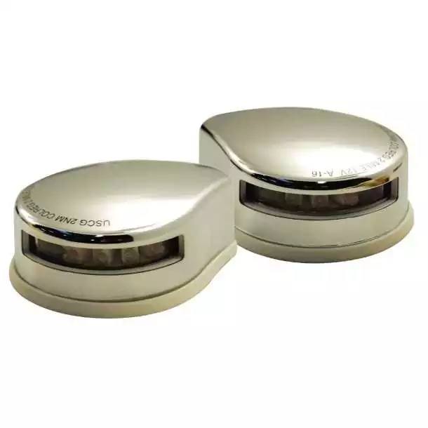 Feu de navigation LED x10 inox lot de 2