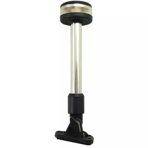 Feu de navigation sur hampe inclinable - blanc 360° 600mm