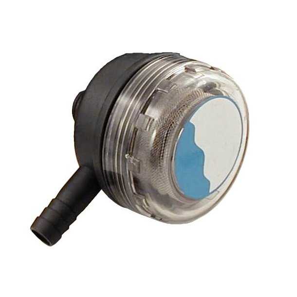 Filtre pour protection de pompe à membrane diamètre 19mm