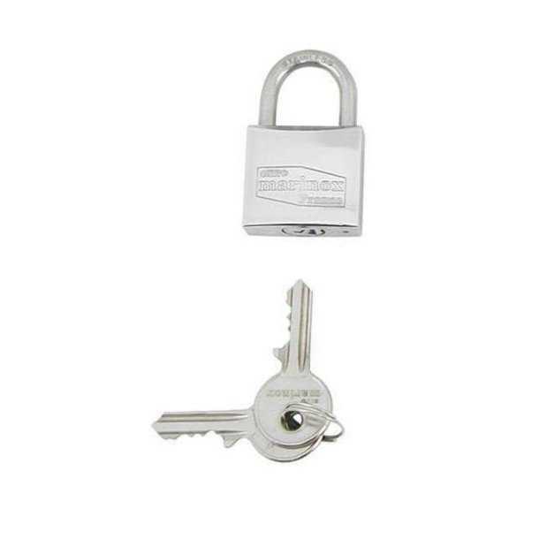 Cadenas en inox Longueur 50mm spécial milieu oxydant et salin