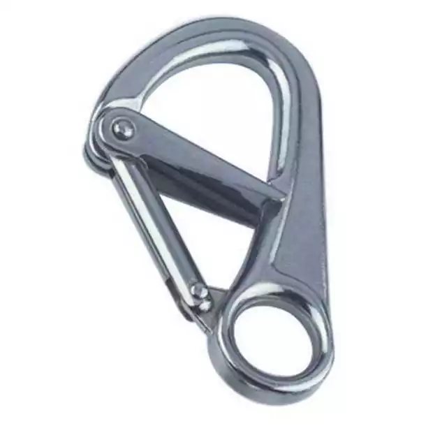 Mousqueton de sécurité pour gaffe Longueur 110mm
