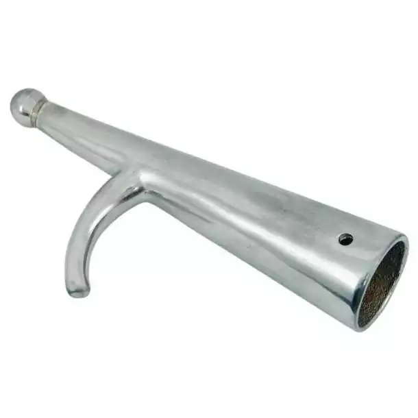 Embout de gaffe laiton chromé Pour tube diamètre 30mm
