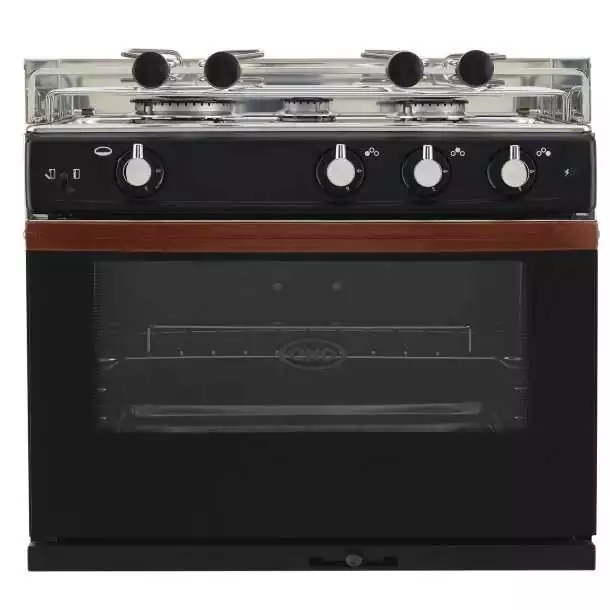 Réchaud four Allure 3 feux tout inox avec grill