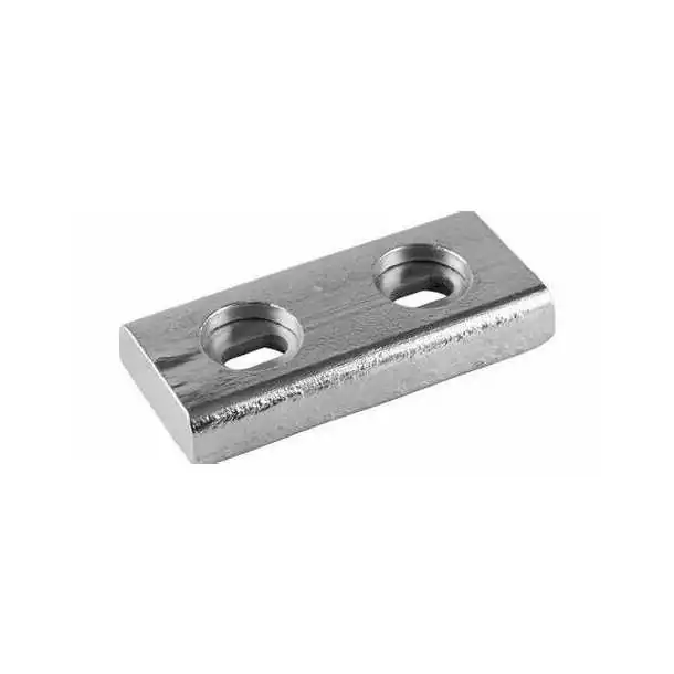 Anode zinc à boulonner 147x67x22mm