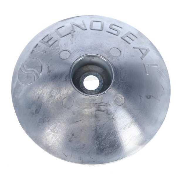 Anode zinc rosace de gouvernail diamètre 140mm 2,2kg