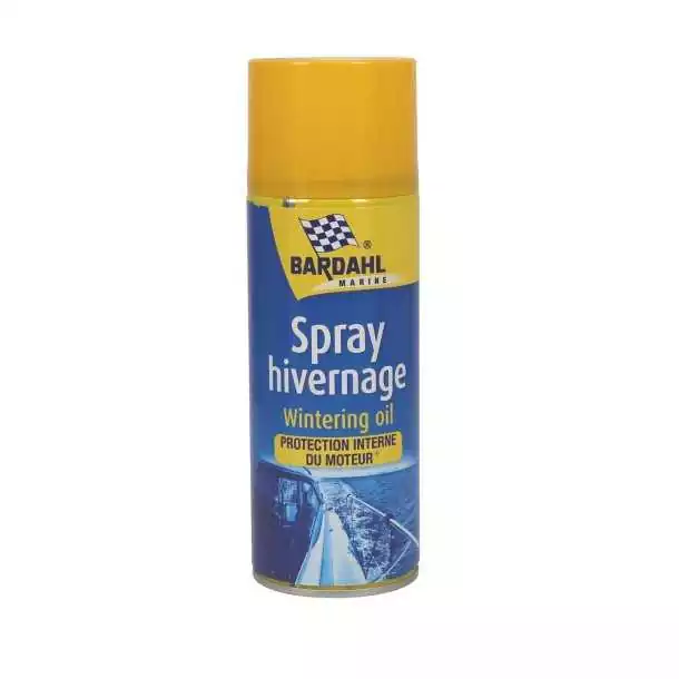 Spray hivernage fogging oil 400mL protection des pièces mécaniques