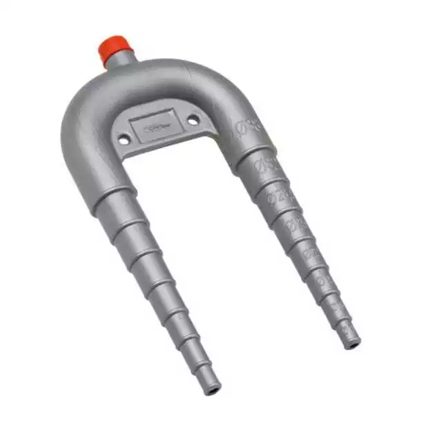 coude anti-siphon avec évent diamètre entrée et de sortie 13 à 38mm