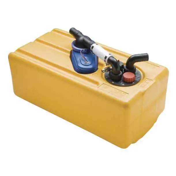 Réservoir rigide eau douce 53L avec pompe 24V 19L/min Réservoir rigide eau douce 53L avec pompe 24V 19L/min
