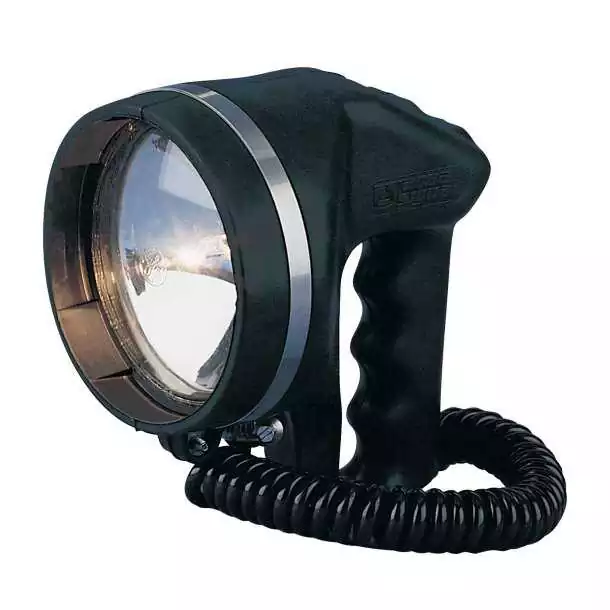 Projecteur à main 12V 70W puissance de 2500 lm Câble spirale de 3.5m