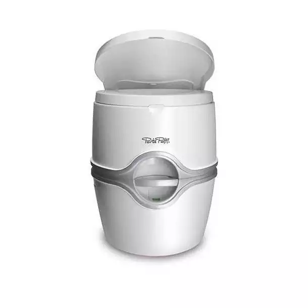 WC chimique Porta Potti 565 pompe à piston Volume 21L