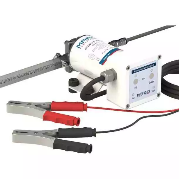 Pompe réversible OCK1-E pour transfert huile/diesel 15L/min 12/24V