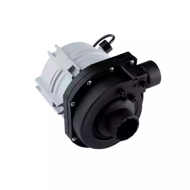 Pompe macératrice WC MAC 4 12V Refoulement vertical 4m et tuyau de décharge