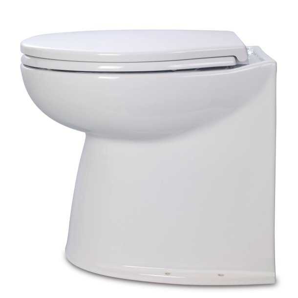 WC électrique Deluxe Flush droit 17'' 24V avec electrovanne