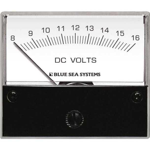 Voltmètre DC 8-16V