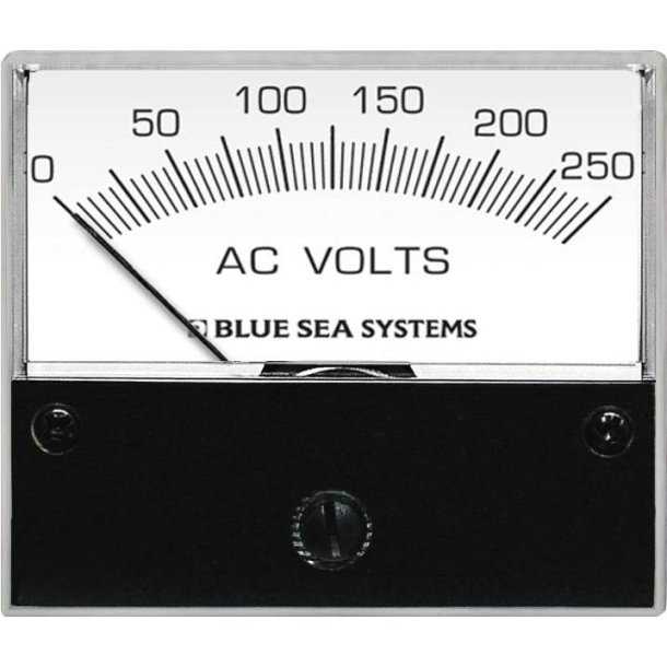 Voltmètre AC 0-250V