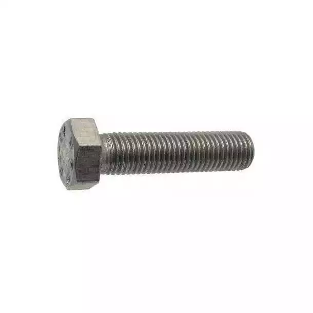 Vis métaux tête hexagonale filetée diamètre 5mm Longueur 50mm