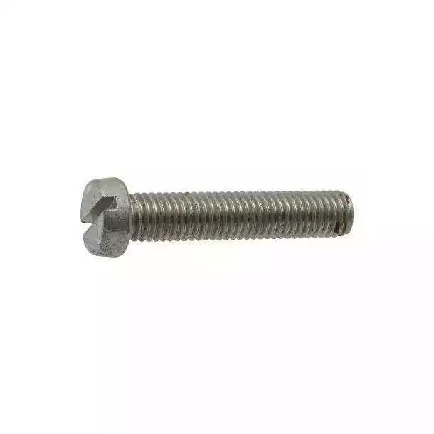 Vis métaux tête cylindrique fendue diamètre 4mm Longueur 50mm