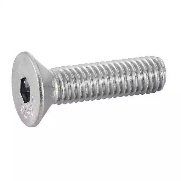 vis métaux HC 6 pans tête fraisée diamètre 4mm Longueur 40mm