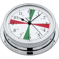 Montre avec zone silence chrome diamètre 130mm