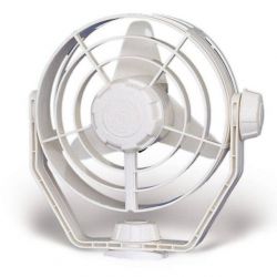 Ventilateur Turbo diamètre 150mm blanc 12V