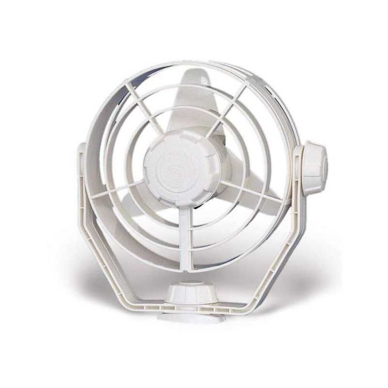 Ventilateur Turbo diamètre 150mm blanc 12V