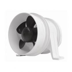 Ventilateur en ligne Turbo 4000 339 m³/h diamètre 100mm 12V résistant à l'eau