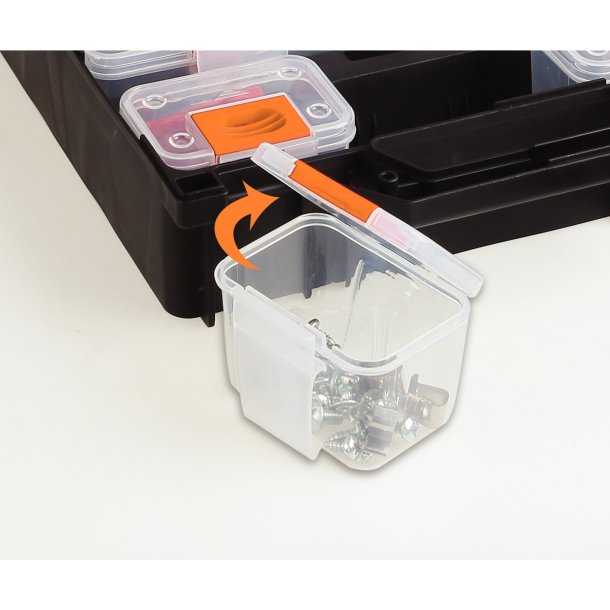 Valise caisse à outils avec 12 Bacs de rangement amovibles