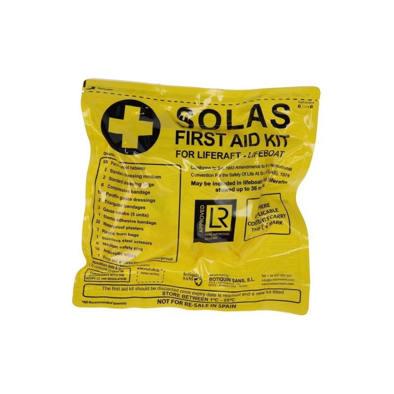 Trousses de premiers secours radeau SOLAS trousse pharmacie SOLAS