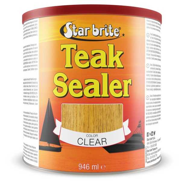 Tropical teak sealer clear 1L réduit l'entretien du teck