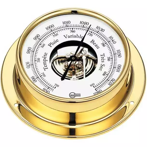 Baromètre laiton diamètre 85mm
