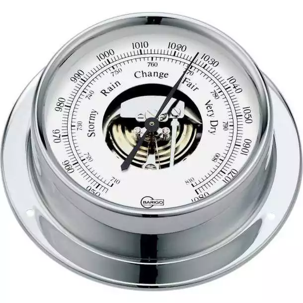 Baromètre chrome diamètre 85mm
