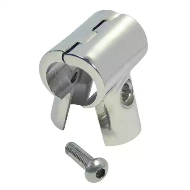 Té droit 90° pliable Inox A4 diamètre 25mm