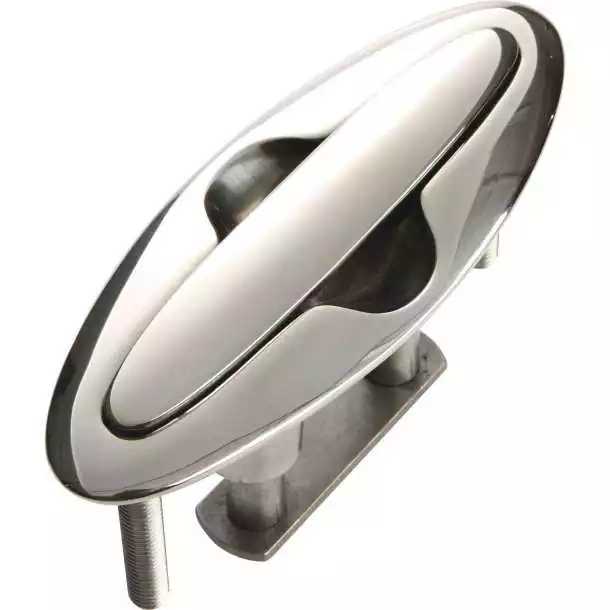 Taquet retractable 15cm inox fixation par le dessous