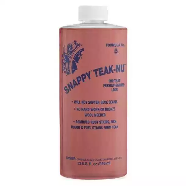 Rénovateur de teck Snappy Teak-Nu 0,95 litre Etape 2