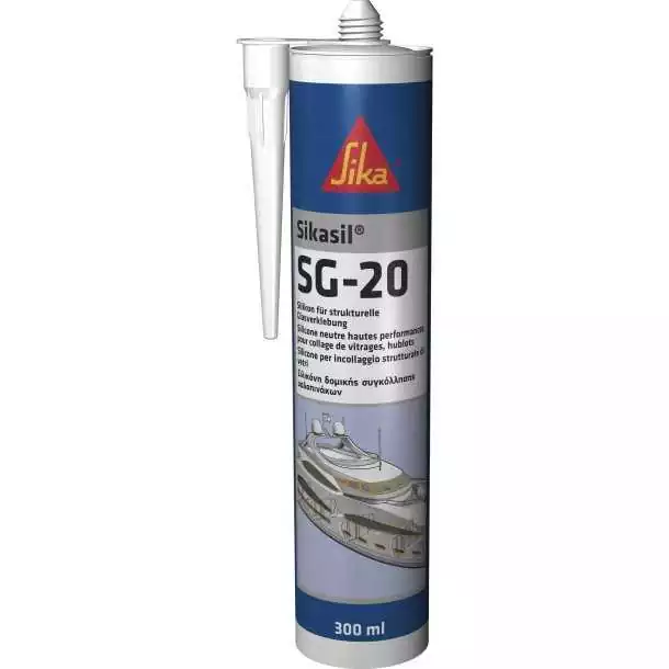 SG20 blanc 300ML collage et l'étanchéité de vitrage