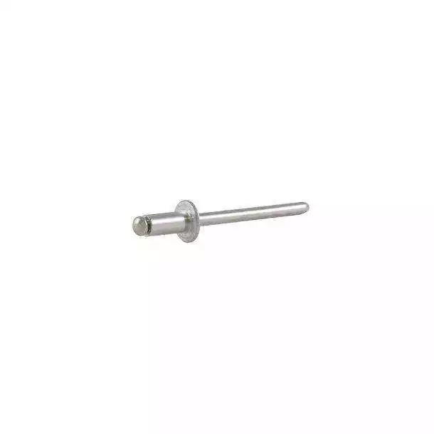 Rivet aveugle ouvert alu/alu TP 4 x 10mm Vendu par 100