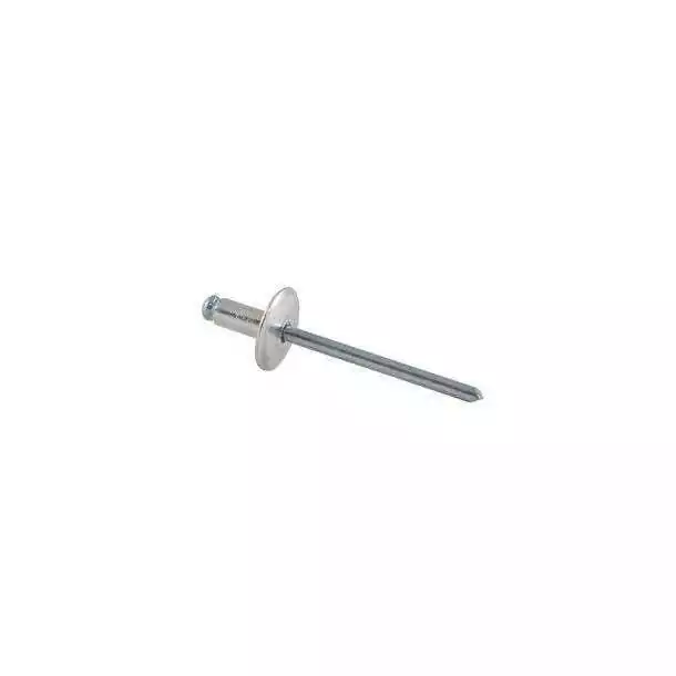 Rivet aveugle ouvert alu/acier TP 4,8 x 16mm Vendu par 100